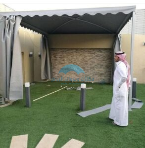 اجمل أشكال مظلات جلسات عصرية