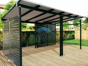 مظلات برجولات حديد