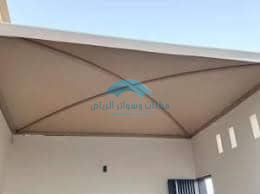 مظلات PVC للفلل والمنازل