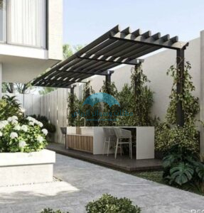 مظلات حدائق منزلية