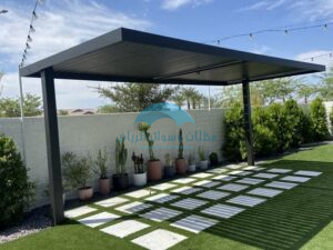 أشكال وتصاميم مظلات الحدائق