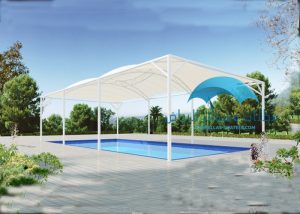 تركيب مظلات مسابح