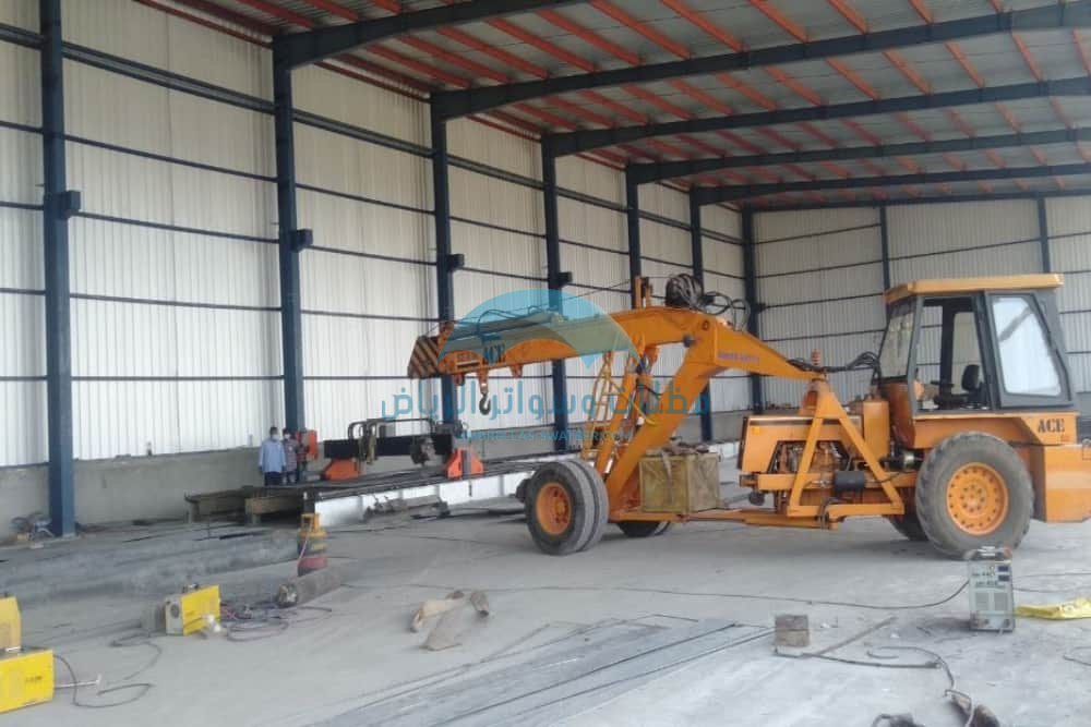 بناء مستودعات