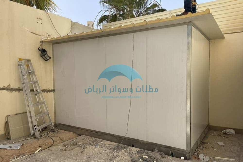 تركيب ساندويش بانل للغرف والملاحق