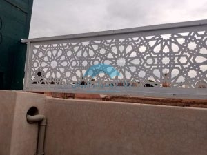 تركيب سواتر حديد قص ليزر