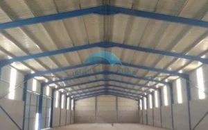 بناء مستودع حديد