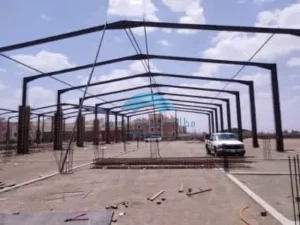 تكلفة مستودع حديد