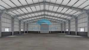 تصميم مستودع حديد