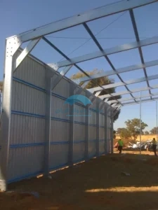 مستودع حديد