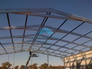 تركيب مستودعات وهناجر حديد متينة