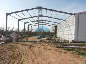 بناء مستودعات حديد