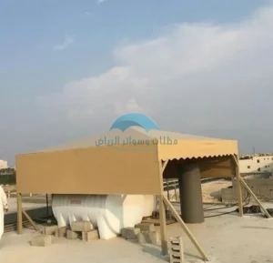 مظلات خزانات المياه