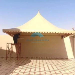 فني تصميم مظلات وسواتر عصرية