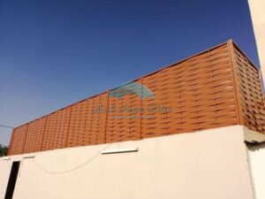 سواتر جدران بلاستيك