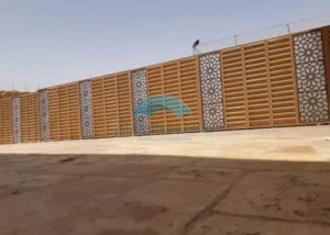 تركيب ساتر جدران للاحواش مودرن