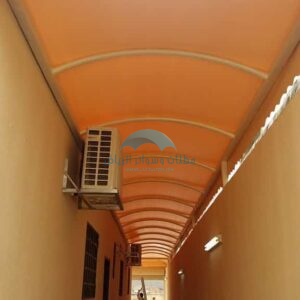 مظلات ارتداد حديد مجلفن