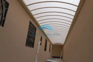 مظلات ارتداد منازل قماش