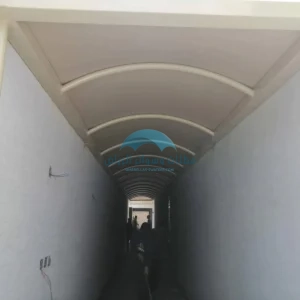 تركيب مظلات ارتداد شكل قوس